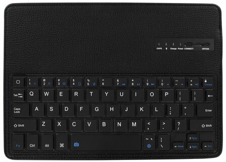 Mobiparts Bluetooth Keyboard Case | Geschikt voor Apple iPad Air/Air 2/9.7 (2017)/9.7 (2018)/Pro 9.7 | QWERTY | Zwart