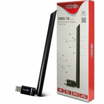 Inter-Tech DMG-19 USB WLAN Adapter 650 Mbit/s