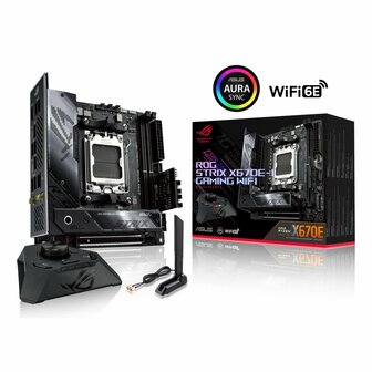 ASUS ROG STRIX X670E-I GAMING WIFI | Socket AM5 | AMD X670 | 2xDDR5 | Mini-ITX | Moederbord
