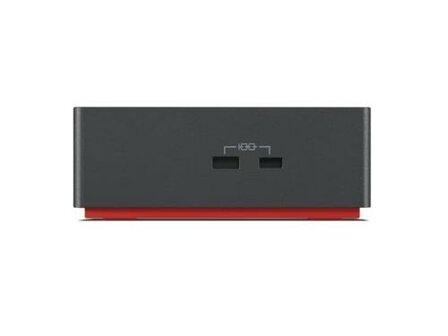 Lenovo 40B00300EU | Docking Station &amp; Poortreplicator | Thunderbolt 4 | Zwart/Rood