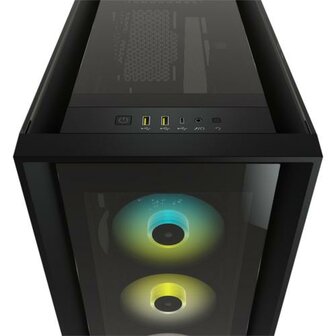 Corsair iCUE 5000X RGB Midi Tower Zwart