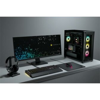 Corsair iCUE 5000X RGB Midi Tower Zwart