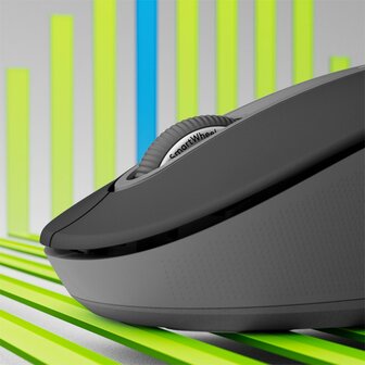 Logitech Signature M650 | Linkshandige Draadloze Muis | RF-Draadloos + Bluetooth | 2000 DPI | Grafiet