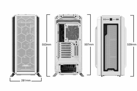 be quiet! Silent Base 802 | Midi Tower Case | Wit
