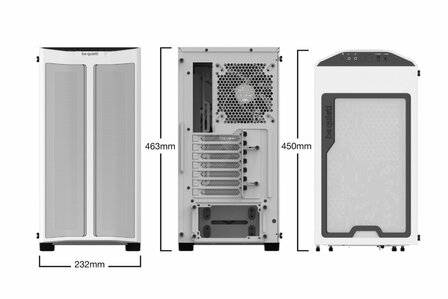 be quiet! Pure Base 500DX | Midi Tower Case | Wit