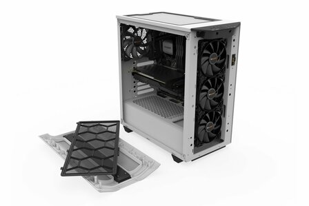 be quiet! Pure Base 500DX | Midi Tower Case | Wit