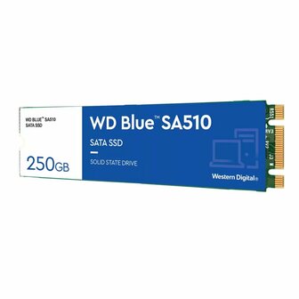 Western Digital Blue SA510 | 250GB SATA SSD | M.2 | 555MB/s