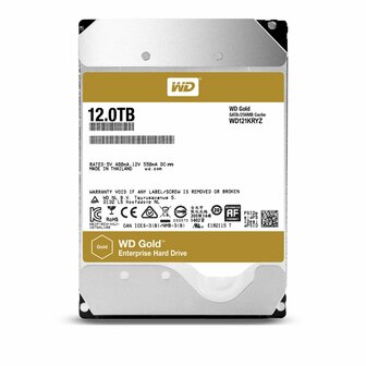 Western Digital Gold Enterprise HDD 3.5&quot; | 12TB SATA III | 7200RPM