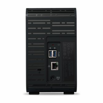 Western Digital My Cloud EX2 Ultra 3.5 Inch 2 bay My Cloud EX2 Ultra NAS, 8TB, Zwart