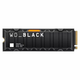 Western Digital Black SN850X | 2TB NVMe SSD | M.2 | Gen4 | 7.300MB/s | Heatsink