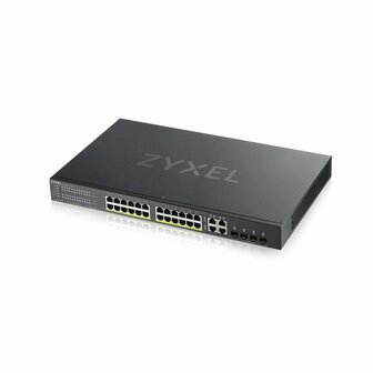 Zyxel GS1920-24HPV2 Managed Gigabit Ethernet (10/100/1000) Power over Ethernet (PoE) Zwart