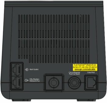 APC Back-UPS BE650G2-GR | 650 VA / 400 W | 8x Schuko Stopcontacten | 1x USB-A Oplaadpoort | LED-statusindicator | Vervangbare Batterij | Compacte Tower UPS