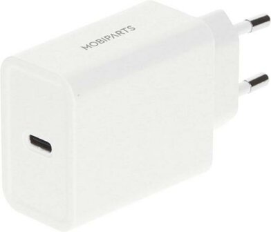 Mobiparts Wall Charger | USB-C Oplader 30W met Power Delivery | Wit