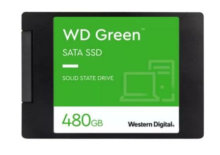 Western Digital Green WDS480G3G0A internal solid state drive 2.5&quot; 480 GB SATA III