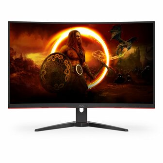 AOC G2 C32G2ZE/BK computer monitor 80 cm (31.5&quot;) 1920 x 1080 Pixels Full HD LED Zwart, Rood