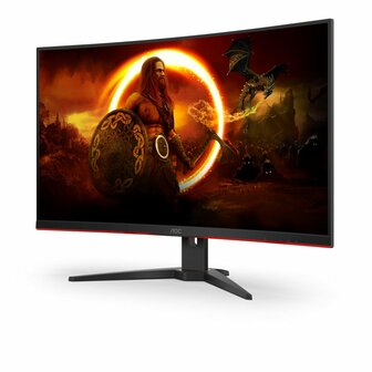 AOC G2 C32G2ZE/BK computer monitor 80 cm (31.5&quot;) 1920 x 1080 Pixels Full HD LED Zwart, Rood