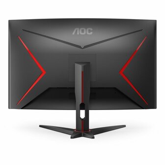 AOC G2 C32G2ZE/BK computer monitor 80 cm (31.5&quot;) 1920 x 1080 Pixels Full HD LED Zwart, Rood