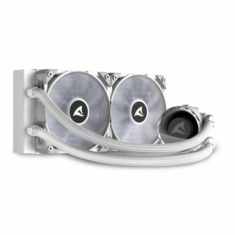 Sharkoon S80 RGB 240mm | White Edition | All-in-One CPU Waterkoeler