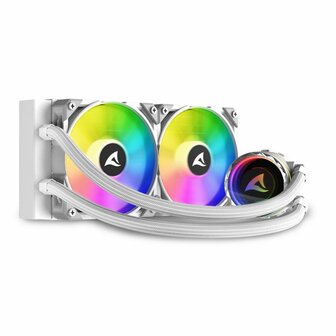 Sharkoon S80 RGB 240mm | White Edition | All-in-One CPU Waterkoeler