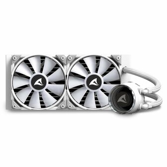 Sharkoon S80 RGB 240mm | White Edition | All-in-One CPU Waterkoeler