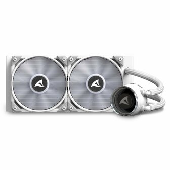 Sharkoon S80 RGB 240mm | White Edition | All-in-One CPU Waterkoeler