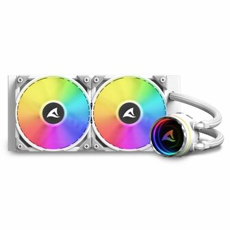 Sharkoon S80 RGB 240mm | White Edition | All-in-One CPU Waterkoeler
