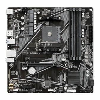 Gigabyte B550M K 1.0 | Socket AM4 | AMD B550 | 4xDDR4 | Micro-ATX | Moederbord