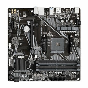 Gigabyte B550M K 1.0 moederbord AMD B550 Socket AM4 micro ATX