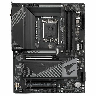 Gigabyte B760 AORUS ELITE AX (rev. 1.0) | Socket LGA 1700 | Intel B760 | 4xDDR5 | Micro-ATX | Moederbord