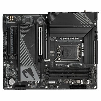 Gigabyte B760 AORUS ELITE AX (rev. 1.0) | Socket LGA 1700 | Intel B760 | 4xDDR5 | Micro-ATX | Moederbord