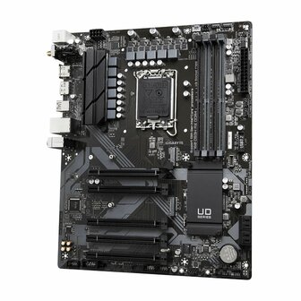 Gigabyte B760 DS3H AX WIFI | Socket LGA 1700 | Intel B760 | 4xDDR4 | ATX | Moederbord