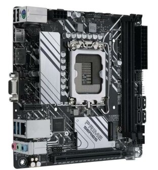 ASUS PRIME H610I-PLUS D4-CSM | Socket LGA 1700 | Intel H610 | 2xDDR4 | Mini-ITX | Moederbord