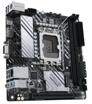 ASUS PRIME H610I-PLUS D4-CSM | Socket LGA 1700 | Intel H610 | 2xDDR4 | Mini-ITX | Moederbord