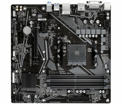 Gigabyte A520M DS3H (rev. 1.x) | Socket AM4 | AMD A520 | 4xDDR4 | Micro-ATX | Moederbord