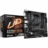 Gigabyte A520M DS3H (rev. 1.x) | Socket AM4 | AMD A520 | 4xDDR4 | Micro-ATX | Moederbord