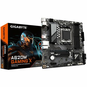 Gigabyte A620M GAMING X | Socket AM5 | AMD A620 | 4xDDR5 | Micro-ATX | Moederbord
