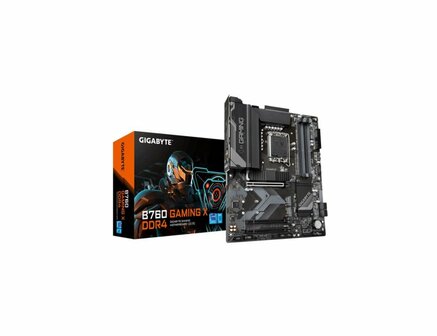 Gigabyte B760 GAMING X DDR4 | Socket LGA 1700 | Intel B760 | 4xDDR4 | ATX | Moederbord