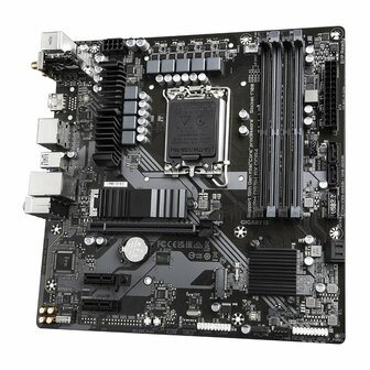 Gigabyte B760M DS3H AX DDR4 | Socket LGA 1700 | Intel B760 | 4xDDR4 | Micro-ATX | Moederbord