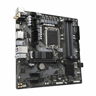 Gigabyte B760M DS3H AX DDR4 | Socket LGA 1700 | Intel B760 | 4xDDR4 | Micro-ATX | Moederbord