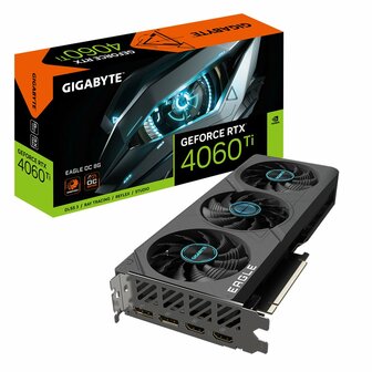 Gigabyte GeForce RTX 4060 Ti EAGLE OC | 8GB GDDR6 VRAM | Videokaart | GPU | Nvidia