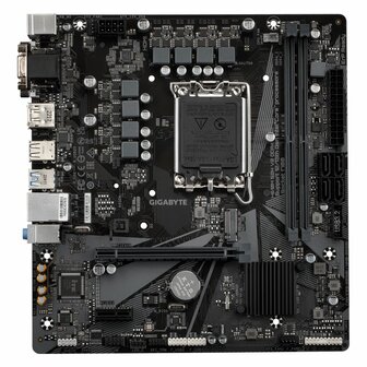 Gigabyte H610M S2H V2 DDR4 (rev. 1.0) | Socket LGA 1700 | Intel H610 | 2xDDR4 | Micro-ATX | Moederbord