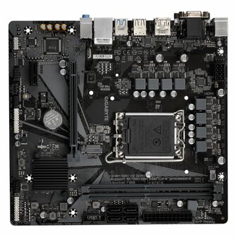 Gigabyte H610M S2H V2 DDR4 (rev. 1.0) | Socket LGA 1700 | Intel H610 | 2xDDR4 | Micro-ATX | Moederbord