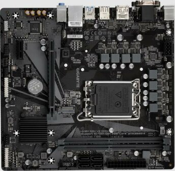 Gigabyte H610M S2H V2 DDR4 (rev. 1.0) | Socket LGA 1700 | Intel H610 | 2xDDR4 | Micro-ATX | Moederbord
