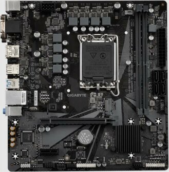 Gigabyte H610M S2H V2 DDR4 (rev. 1.0) | Socket LGA 1700 | Intel H610 | 2xDDR4 | Micro-ATX | Moederbord