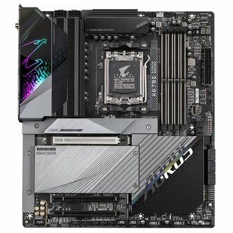 Gigabyte X670E AORUS MASTER (REV. 1.0) | Socket AM5 | AMD X670 | 4xDDR5 | ATX | Moederbord