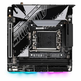 Gigabyte B760I AORUS PRO DDR4 | Socket LGA 1700 | Intel B760 | 4xDDR4 | Mini-ITX | Moederbord
