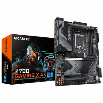 Gigabyte Z790 GAMING X AX | Socket LGA 1700 | Intel Z790 | 4xDDR5 | ATX | Moederbord
