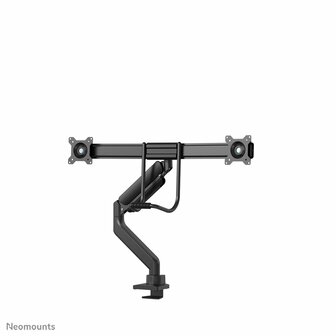 Neomounts Newstar DS75-450BL2 | In Hoogte Verstelbare Monitor-bureaubeugel | Tot 32&quot; | Max 8kg | VESA 100x100 | 2 Monitoren