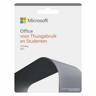 Microsoft Office 2021 Home &amp; Student Volledig 1 licentie(s) Nederlands