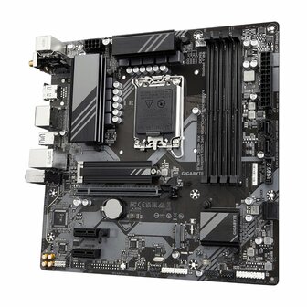 Gigabyte B760M DS3H AX (rev. 1.x) | Socket LGA 1700 | Intel B760 | 4xDDR5 | Micro-ATX | Moederbord